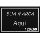 Tapete Personalizado Capacho 120x60 Logomarca 12mm