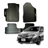 Tapete Personalizado Toyota Yaris 18 24 Bordado 3 Peças