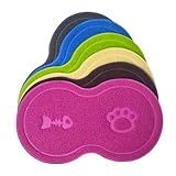 Tapete Pet Em PVC Jogo Americano Tapete Pet Comedouro E Bebedouro Tapete Cachorro Capacho Caixa De Areia Gatos Limpeza E Organização Fácil Limpar E Higienizar 46x25cm Verde Único 