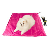 Tapete Pet Térmico Elétrico 60x60cm Almofada Cama Gatos 110v