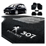 Tapete Peugeot 307 Carpete Bordado 2010