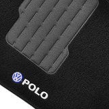 Tapete Polo Sedan hatch Carpete Preto Base Pinada 2003á2015