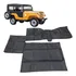 Tapete Proteção Assoalho Preto Fosco Jeep Willys 1958/74