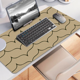 Tapete Protetor De Mesa Deskpad Notebook Grande 70x35 Bege