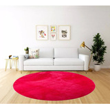 Tapete Redondo 150x150 Pelo