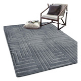 Tapete Sala Luxuoso 2 00 X 2 40 Aveludado Tapete Quarto