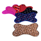 Tapete Sousplat Ossinho P Tigela Comedouro Pet Cães Gato