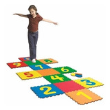 Tapete Tatame Amarelinha Infantil