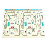 Tapete Tatame Dobrável Dupla Face Educativo Infantil 150x200