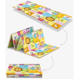 Tapete Tatame Infantil Emborrachado 8mm Dobrável Dupla Face