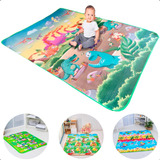 Tapete Térmico Infantil Gigante Tatame Dobrável 180x120 Cm