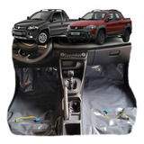 Tapete Vinil 0 70 Assoalho Fiat Strada Cabine Dupla 2014