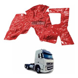 Tapete Vinil Vermelho Para Volvo Fh Globetrotter Automatico