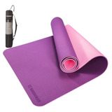 Tapete Yoga Mat Pilates Tpe Ecológico 6mm Grande Bolsa