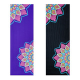 Tapete Yoga Pvc Estampado Mandala Colorida Frete Grátis