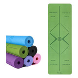 Tapete Yoga Tpe Mat Pilates 6mm