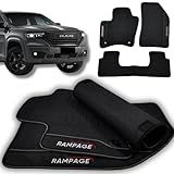 Tapetes Automotivos Compatível Com Rampage 2023 2024 Proteção Do Carpete E Assoalho