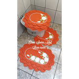 Tapetes De Banheiro Em Crochê Bico