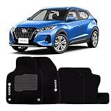 Tapetes De Carpete 05 Peças Preto Nissan Kicks