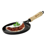 Tapioqueira Frigideira P Tapioca Ferro Fundido Grande 22cm
