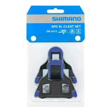 Taquinho Shimano P pedal Speed Sm Sh12 Azul C Flutuacao
