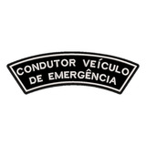 Tarja Bordado Braço Condutor Veiculo Emergência