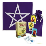 Taro De Waite 78 Cartas Manual Toalha