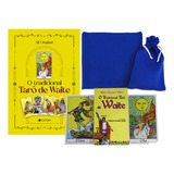 Tarô De Waite Com 78 Cartas Manual Toalha Saquinho