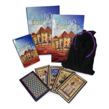 Tarô Egípcio 78 Cartas Livro Brinde Guarda cartas 