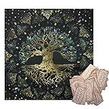 Tarô Tarot Cards Toalha Mesa Toalha Mesa Quadrada Árvore Da Vida Suprimentos Feitiçaria 23 62 X 23 62 Pol Requintado Tecido Linho Tapeçaria Altar Para Decoração Rock Br