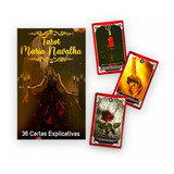 Tarot Baralho Maria Navalha Para Iniciantes Deck 36 Cartas