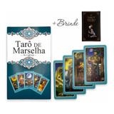 Tarot De Marselha Completo 78 Cartas Brinde Tarot Negro