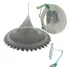 Tarrafa Corrente Fio 0,40mm Malha4(20mm)25mt De Roda 2,90alt