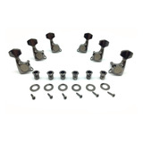 Tarraxa Guitarra Gotoh 3x3 Sgs 510 Cosmo Black Made Japan