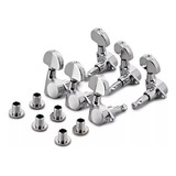 Tarraxa Guitarra Violão Gotoh Blindada Sg301 20 3x3 Cromada