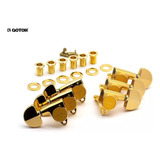 Tarraxa Guitarra Violão Gotoh Blindada Sg301 20 3x3 Dourada