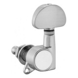 Tarraxa Oval Violão Guitarra Blindada Cromada Lado Baixo L