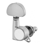 Tarraxa Oval Violão Guitarra Blindada Cromada Lado Cima R