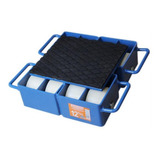 Tartaruga Com Rodas De Nylon 12 Ton Traseira Tn12000 Bovenau