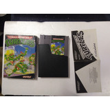 Tartarugas Ninja Nes Caixa manual E Cartucho 