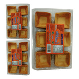Tartelettes Quadrada P Rechear C 108 Und