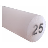 Tarugo Bastão De Nylon Tecnyl Ø 25 Mm X 100 Cm Barra