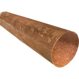 Tarugo De Cobre 1 4 Barra Redonda Maciça Pura 100 Cm
