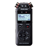 Tascam Dr 05x Gravador Portátil De Áudio Digital Estéreo 