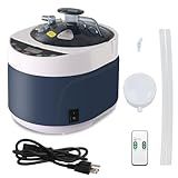 TaTalife Vaporizador De Sauna Gerador De Vapor Portátil Com Controle Remoto Gerador De Panela De Aço Inoxidável De 4 Litros Máquina De Spa Com Visor De Temporizador Para O Corpo Máquina De Vapor