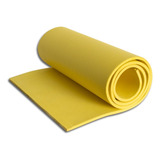 Tatame Esteira Para Yoga Exercícios 1mx50cmx10mm Alongamento Ginastica Cor Amarelo