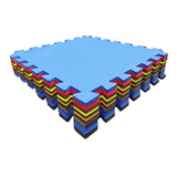 Tatame Tapete Encaixe Eva Bebe Infantil Criança 1x1 30mm