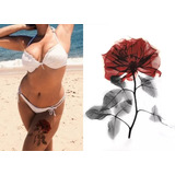 Tattoo Fake Flores Aquarela