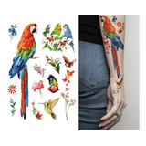 Tattoo Fake Flores Planta