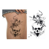Tattoo Fake Skull Caveira